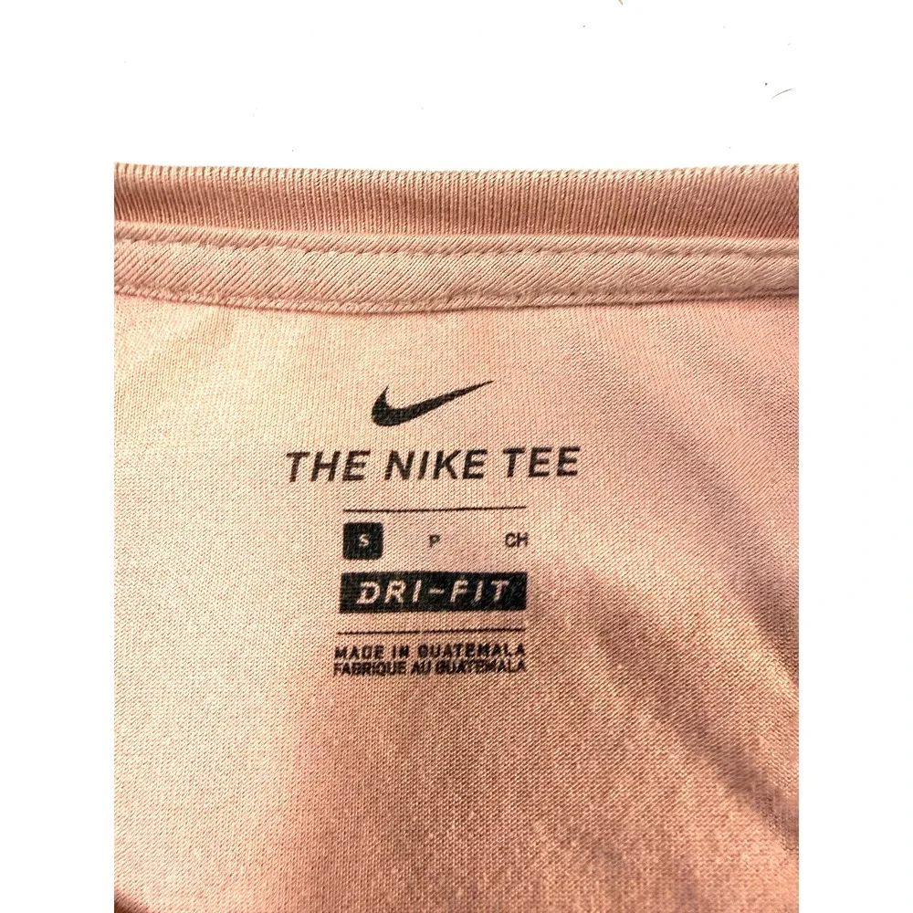 Nike Tank Top Womens Small Pink Dri-Fit Athletic Running Gym Lightweight